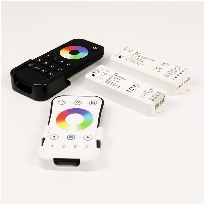 Контроллер Led Rf R8 RT9 3/4 канала RGBW диммируемый DC12-24V (арт. 25-19084888)