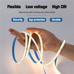 Светодиодная лента COB 320LED/м 12V/24V 8мм 2700K (арт. 25-19084894)