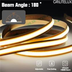 Светодиодная лента COB 528 LED/м 12V/24V 13W CRI 90 (арт. 25-19084925)