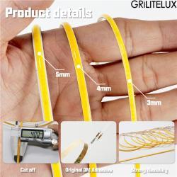 Светодиодная лента COB 2700K-6000K 3-5мм 12V24V IR APP (арт. 25-19084964)