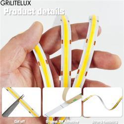 Светодиодная лента COB 10M/20M диммируемая без падения напряжения (арт. 25-19084985)