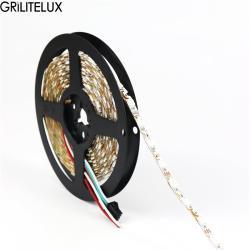 Гибкая S-образная RGB LED лента 5V 60LED/м 5м WS2812B (арт. 25-19084990)