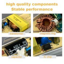 Конвертер напряжения AC-DC 24V 12V 10A с вентилятором (арт. 25-19084996)