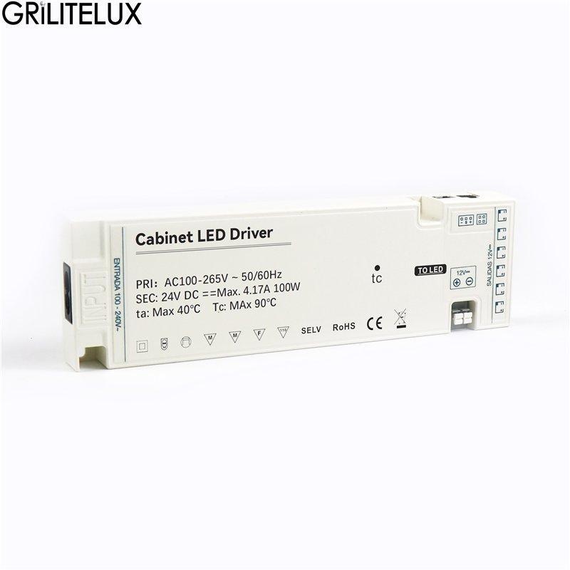 Драйвер для светодиодов 36W-100W AC100-265V DC24V (арт. 25-19085065)