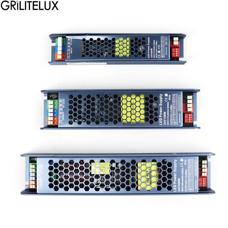 Трансформатор LED диммируемый 12V 24V 30W IP20 ультратонкий (арт. 25-19085076)