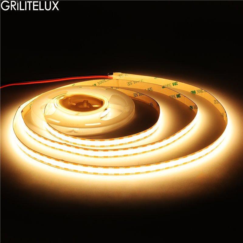 Светодиодная лента COB 480-512 LED/м CRI 90 3000K-6000K (арт. 25-19085094)