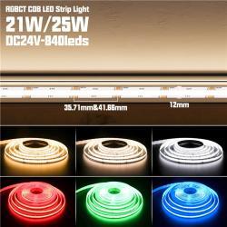 Светодиодная лента 840 LEDS RGBCCT 12мм 24V COB 5м 10м (арт. 25-19085129)