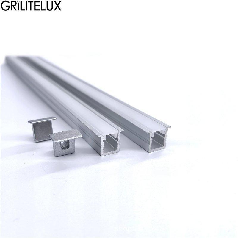 Профиль алюминиевый U-образный с матовым рассеивателем для LED лент (арт. 25-19085149)