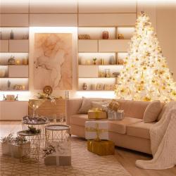 Профиль для светодиодной ленты U-образный белый рассеиватель (арт. 25-19085167)