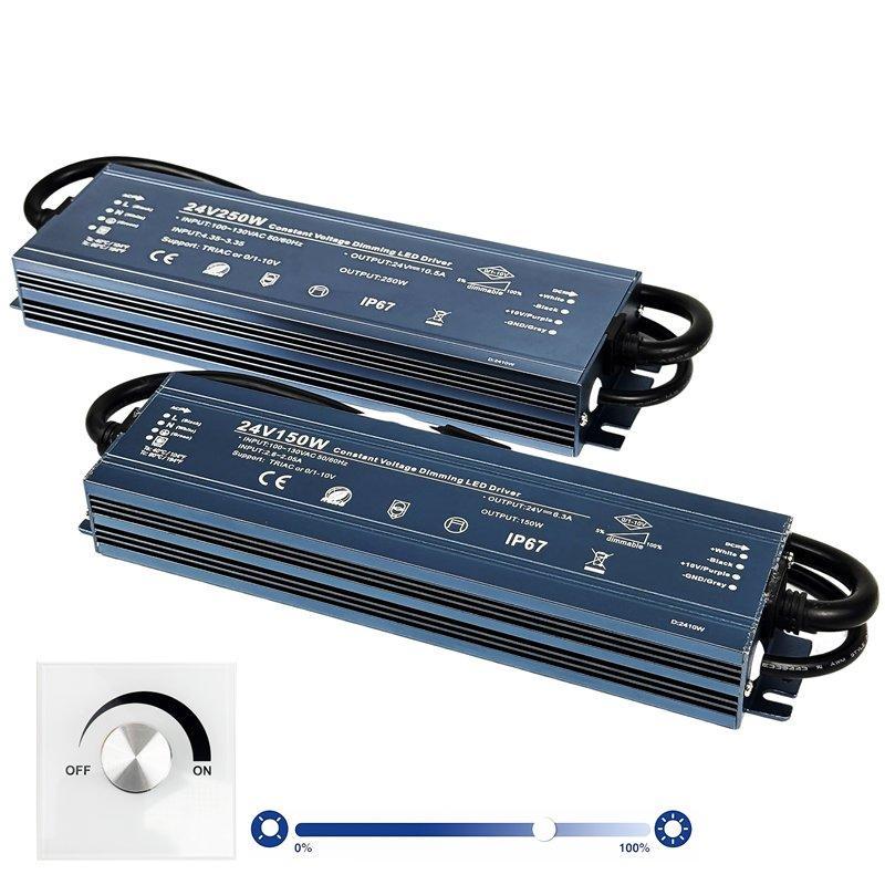 Драйвер для светодиодной ленты 12V 24V 20-300W IP67 (арт. 25-19085229)