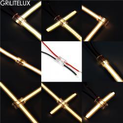 Коннектор для LED ленты 9 в 1 2-Pin 5/8/10мм L/T/X (арт. 25-19085260)