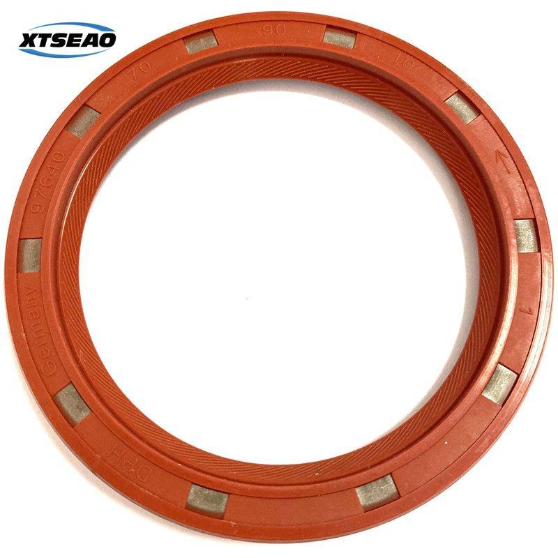 Маслосъемный сальник коленвала NBR FKM 70*90*10 (арт. 25-19085334)