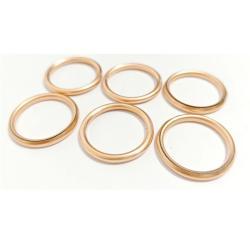 Прокладка медно-асбестовая 32x40x4мм термостойкая (арт. 25-19085394)