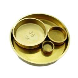 Заглушка двигателя латунная 35мм дисковая (арт. 25-19085426)