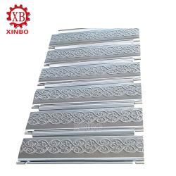 Роликовая дверь из оцинкованной стали с цветочным узором (арт. 25-18080043)