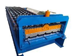 Машина для формовки стальных кровельных плит толщиной 0.3-0.8мм (арт. 25-18080141)