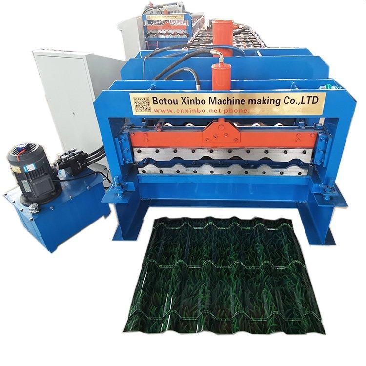 Линия производства стальных черепичных листов 2022 (арт. 25-18080345)