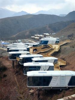 Домик для глэмпинга с ванной и кухней (арт. 25-24110003)