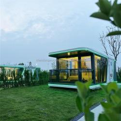 Мобильный дом люкс 2 спальни модульный капсульный отель (арт. 25-24110017)