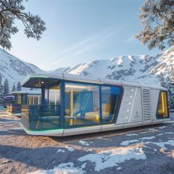 Модульный капсульный дом для кемпинга с комфортной кроватью (арт. 25-24110020)