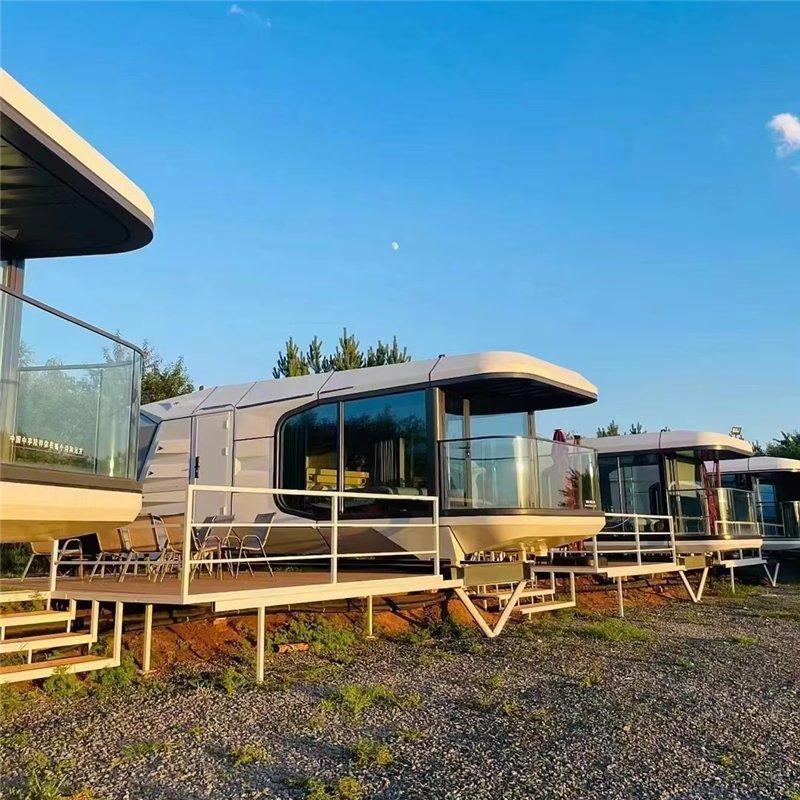 Капсульный дом 38 м2 с 2 спальнями и кухней (арт. 25-24110021)