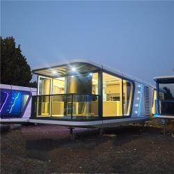 Капсула-дом роскошная сборная 11.5м для отеля офиса (арт. 25-24110028)