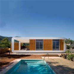 Дом-контейнер из стали и стекла, роскошный, сборный (арт. 25-24110035)