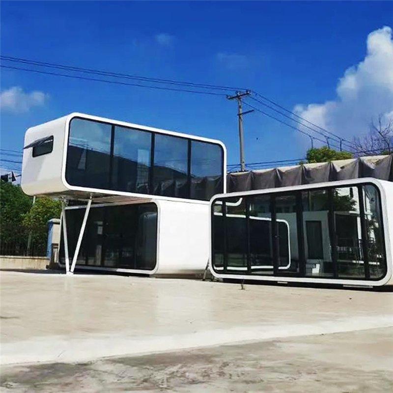 Модульный дом-капсула 20 футов для офиса и хранения (арт. 25-24110042)