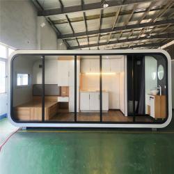 Модульный дом-капсула 20 футов для офиса и хранения (арт. 25-24110042)