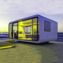 Модульный дом 20ft для отдыха и проживания, умная кабина (арт. 25-24110051)