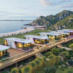 Модульный дом-капсула с 2 спальнями и стальной кухней (арт. 25-24110061)