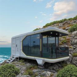 Модульный дом-капсула Smart Apple Cabin, передвижной контейнер (арт. 25-24110072)