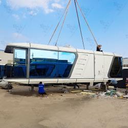 Дом-контейнер 2 спальни футуристичный компактный коммерческий (арт. 25-24110081)