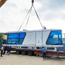 Дом-контейнер 2 спальни футуристичный компактный коммерческий (арт. 25-24110081)