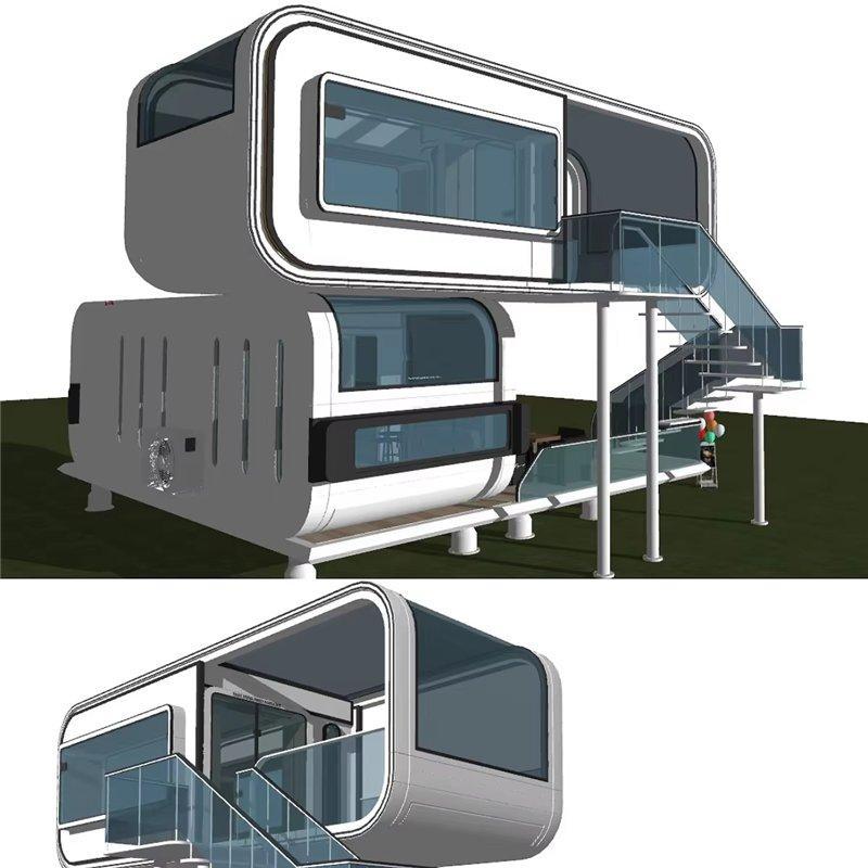 Мобильный офис-контейнер 20ft 40ft роскошный дом (арт. 25-24110086)