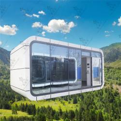 Дом на колесах модульный алюминиевый с теплицей (арт. 25-24110101)