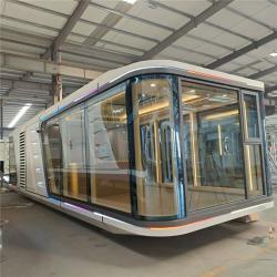 Кабина для глэмпинга с прозрачной крышей для романтики (арт. 25-24110115)