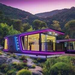 Кабина для глэмпинга с прозрачной крышей для романтики (арт. 25-24110115)