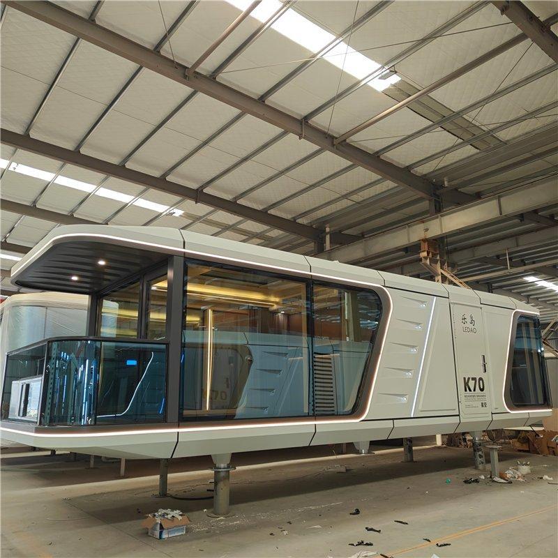 Дом-контейнер современный стальной для глэмпинга (арт. 25-24110120)