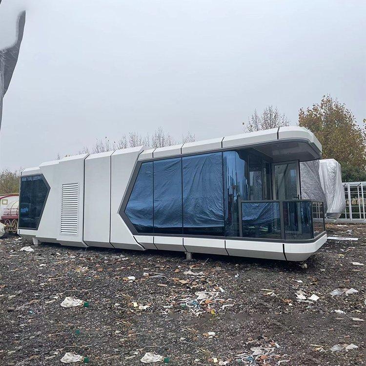 Дом из контейнеров двухэтажный роскошный современный (арт. 26-1090000)