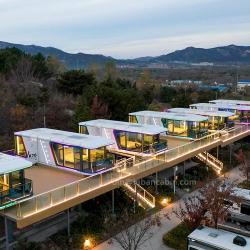 Капсульный дом для глэмпинга с сауной и удобствами (арт. 26-1090012)