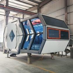 Гостиничный модуль Space Capsule из алюминия и стали (арт. 26-1090026)