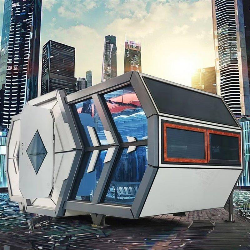 Капсула для проживания водонепроницаемая стальная с утеплением (арт. 26-1090032)