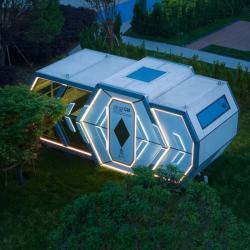 Капсула-дом стильный современный сборный (арт. 26-1090040)