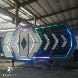 Капсульный дом из стали с готовым интерьером для совместного проживания (арт. 26-1090055)