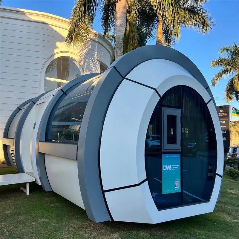 Капсула-отель из стали с термоизоляцией и водозащитой (арт. 26-1090082)