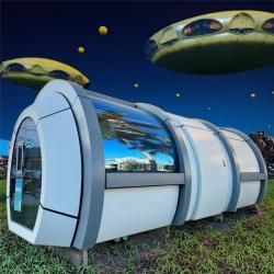 Контейнерный дом с утеплением из сэндвич-панелей (арт. 26-1090083)