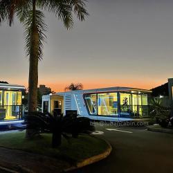 Мобильный контейнер-кафе с современным дизайном для улицы (арт. 26-1090091)