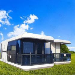 Модульный стальной дом 40ft с отделкой и современным дизайном (арт. 26-1090096)