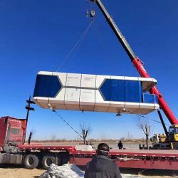 Дом модульный 3 спальни алюминиевый капсульный стиль (арт. 26-1090098)